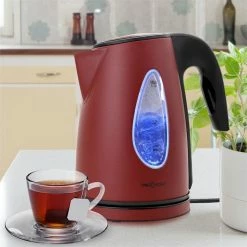 OneConcept Bouilloires SS17 Bouilloire -Appareils de cuisine Soldes Magasin 10006501 yy 0005 ambient oneConcept SS17 Wasserkocher 2200W rot reedit