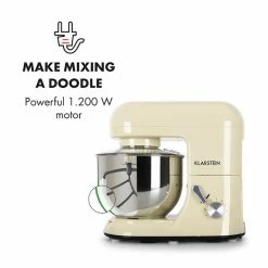 Klarstein Robots De Cuisine [second Choix] Bella Robot Ménager -Appareils de cuisine Soldes Magasin 10008232 0002 logo Klarstein Bella Morena Kuechenmaschine 1200W neu