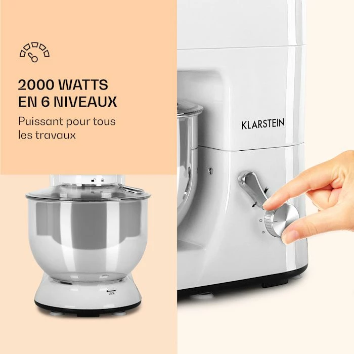 Klarstein Robots De Cuisine Lucia Robot Ménager 3 En 1 5 Klarstein Robots De Cuisine Lucia Robot Ménager 3 En 1 – Image 3