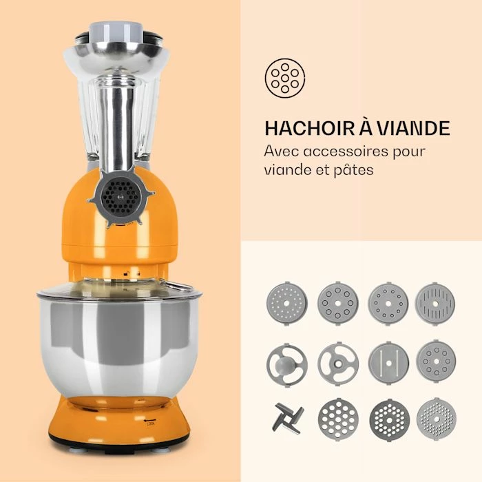 Klarstein Robots De Cuisine Lucia Robot Ménager 3 En 1 7 Klarstein Robots De Cuisine Lucia Robot Ménager 3 En 1 – Image 5