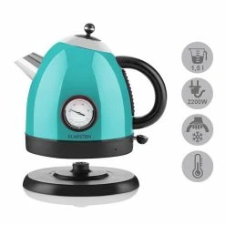 Klarstein Bouilloires [second Choix] Aquavita Bouilloire -Appareils de cuisine Soldes Magasin 10009466 0004 detail2 Klarstein Aquavita Wasserkocher 2200 W blau reedit