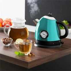 Klarstein Bouilloires [second Choix] Aquavita Bouilloire -Appareils de cuisine Soldes Magasin 10009466 0005 ambiente Klarstein Aquavita Wasserkocher 2200 W blau reedit