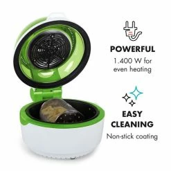 Klarstein Friteuses VitAir Fryer Friteuse à Air Chaud -Appareils de cuisine Soldes Magasin 10012292 yy 0003 logo Klarstein VitAir Heissluftfritteuse V1 Gruen