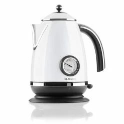 Klarstein Bouilloires [second Choix] Aquavita Chalet Bouilloire -Appareils de cuisine Soldes Magasin 10021358 0006 titel2 Klarstein Aquavita Chalet Wasserkocher weiss reedit v2