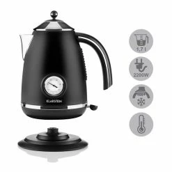 Klarstein Bouilloires Aquavita Chalet Bouilloire -Appareils de cuisine Soldes Magasin 10028003 yy 0004 detail Klarstein Aquavita Chalet Wasserkocher schwarz reedit