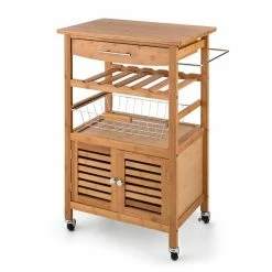 Klarstein Préparation Culinaire Louisiana Chariot De Service Chariot De Cuisine -Appareils de cuisine Soldes Magasin 10028589 uk 0005 titel