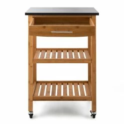 Klarstein Préparation Culinaire Tennessee Chariot De Service Chariot De Cuisine -Appareils de cuisine Soldes Magasin 10028590 uk 0003 detail