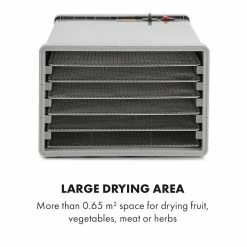 Klarstein Déshydrateurs [second Choix] Déshydrateur Alimentaire Fruit Jerky Steel 6 -Appareils de cuisine Soldes Magasin 10029505 yy 0006 logo