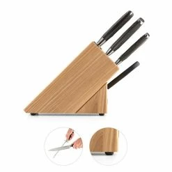 Klarstein Préparation Culinaire Katana Set De 8 Couteaux -Appareils de cuisine Soldes Magasin 10030150 yy 0003 detail Messerblock Set