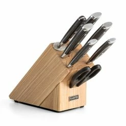 Klarstein Préparation Culinaire Katana Set De 8 Couteaux -Appareils de cuisine Soldes Magasin 10030150 yy 0006 front Messerblock Set