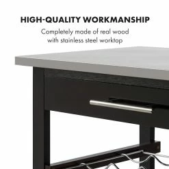 Klarstein Préparation Culinaire Vermont Chariot De Service Chariot De Cuisine -Appareils de cuisine Soldes Magasin 10030776 uk 0004 logo