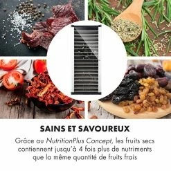 Klarstein Déshydrateurs Déshydrateur Alimentaire Fruit Jerky 18 12 Klarstein Déshydrateurs Déshydrateur Alimentaire Fruit Jerky 18 -Appareils de cuisine Soldes Magasin 10031318 fr 0005 logo