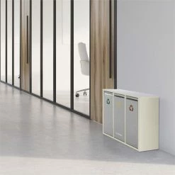 Klarstein Préparation Culinaire Ordnungshüter 3 Poubelle -Appareils de cuisine Soldes Magasin 10031320 yy 0005 ambient Klarstein Ordnungshueter 3 Muelleimer cremebeige