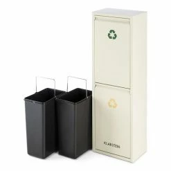 Klarstein Préparation Culinaire Ordnungshüter 2 Poubelle -Appareils de cuisine Soldes Magasin 10031326 yy 0003 detail Klarstein Ordnungshueter 2 Muelleimer cremebeige