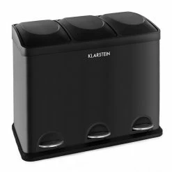 Klarstein Préparation Culinaire Ökosystem Poubelle à Pédale Recyclage