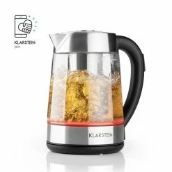 Klarstein Bouilloires Ostfriese Bouilloire 2-in-1 -Appareils de cuisine Soldes Magasin 10031479 yy 0005 logo Klarstein Ostfriese Wasserkocher Edelstahl Glas