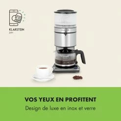 Klarstein Café, Thé Et Espresso Soulmate Machine à Café 12 Klarstein Café, Thé Et Espresso Soulmate Machine à Café -Appareils de cuisine Soldes Magasin 10031632 fr 0005 logo