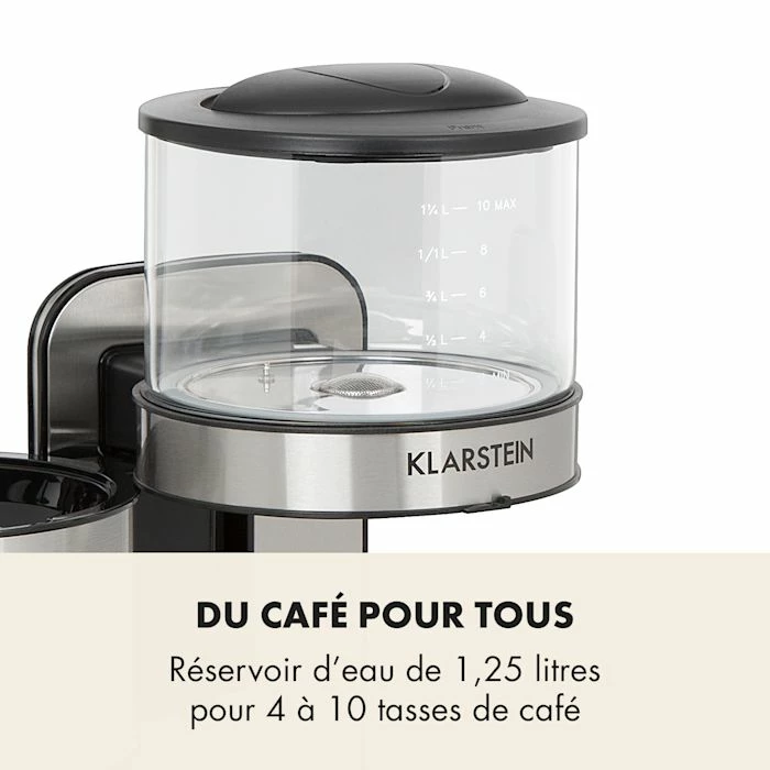 Klarstein Café, Thé Et Espresso Soulmate Machine à Café 8 Klarstein Café, Thé Et Espresso Soulmate Machine à Café – Image 6