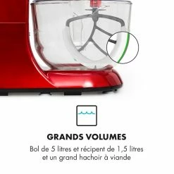 Klarstein Robots De Cuisine Lucia Rossa 2G Robot De Cuisine 12 Klarstein Robots De Cuisine Lucia Rossa 2G Robot De Cuisine -Appareils de cuisine Soldes Magasin 10031674 fr 0005 logo Klarstein Lucia 2G Rossa Kuechenmaschine rot