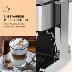 Klarstein Café, Thé Et Espresso Passionata 15 Machine à Café Expresso 15 Bars 11 Klarstein Café, Thé Et Espresso Passionata 15 Machine à Café Expresso 15 Bars -Appareils de cuisine Soldes Magasin 10031700 fr 0004 logo