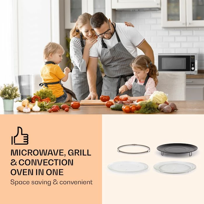 Klarstein Micro-ondes Brilliance Pro 4 Klarstein Micro-ondes Brilliance Pro – Image 2