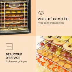 Klarstein Déshydrateurs Déshydrateur Alimentaire Fruit Jerky Plus 9 9 Klarstein Déshydrateurs Déshydrateur Alimentaire Fruit Jerky Plus 9 -Appareils de cuisine Soldes Magasin 10031936 fr 0003 logo
