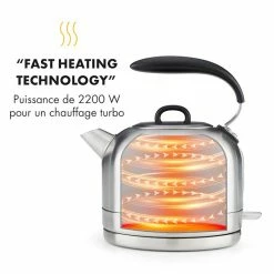 Klarstein Bouilloires Carlina Bouilloire Rétro -Appareils de cuisine Soldes Magasin 10032504 fr 0003 logo