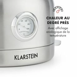 Klarstein Bouilloires Carlina Bouilloire Rétro -Appareils de cuisine Soldes Magasin 10032504 fr 0005 logo