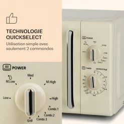 Klarstein Micro-ondes Caroline -Appareils de cuisine Soldes Magasin 10032641 fr 0004 logo