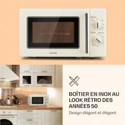 Klarstein Micro-ondes Caroline -Appareils de cuisine Soldes Magasin 10032641 fr 0005 logo