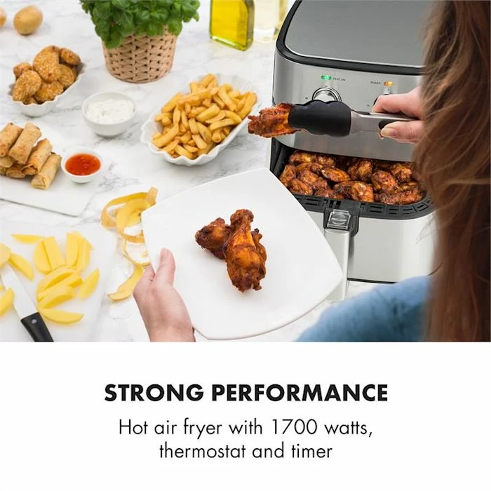 Klarstein Friteuses AeroVital Friteuse à Air Chaud 4 Klarstein Friteuses AeroVital Friteuse à Air Chaud – Image 2