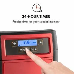 Klarstein Café, Thé Et Espresso Aromatica II Duo Cafetière -Appareils de cuisine Soldes Magasin 10032866 yy 0005 logo Klarstein Aromatica II Duo Kaffeemaschine rot