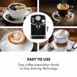 Klarstein Café, Thé Et Espresso Espressionata Gusto Machine à Expresso -Appareils de cuisine Soldes Magasin 10033209 yy 0004 logo Klarstein Espressionata Gusto Espressomaschine