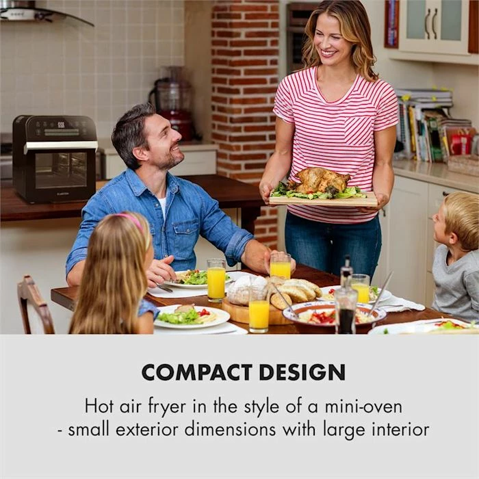 Klarstein Friteuses AeroVital Cube Friteuse à Air Chaud 4 Klarstein Friteuses AeroVital Cube Friteuse à Air Chaud – Image 2