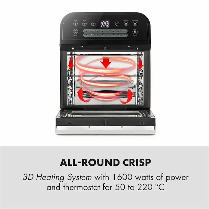 Klarstein Friteuses AeroVital Cube Friteuse à Air Chaud 5 Klarstein Friteuses AeroVital Cube Friteuse à Air Chaud – Image 3