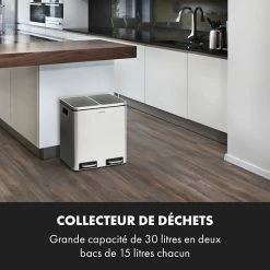 Klarstein Préparation Culinaire Trash Gordon Poubelle à Pédale -Appareils de cuisine Soldes Magasin 10033720 fr 0002 logo