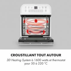 Klarstein Friteuses AeroVital Cube Friteuse à Air Chaud -Appareils de cuisine Soldes Magasin 10033745 fr 0003 logo