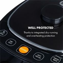 Klarstein Bouilloires Hot Spring Plus Distributeur D'eau Chaude -Appareils de cuisine Soldes Magasin 10033753 yy 0003 logo Klarstein Hot Spring Heisswasserspender schwarz