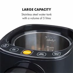 Klarstein Bouilloires Hot Spring Plus Distributeur D'eau Chaude -Appareils de cuisine Soldes Magasin 10033753 yy 0005 logo Klarstein Hot Spring Heisswasserspender schwarz