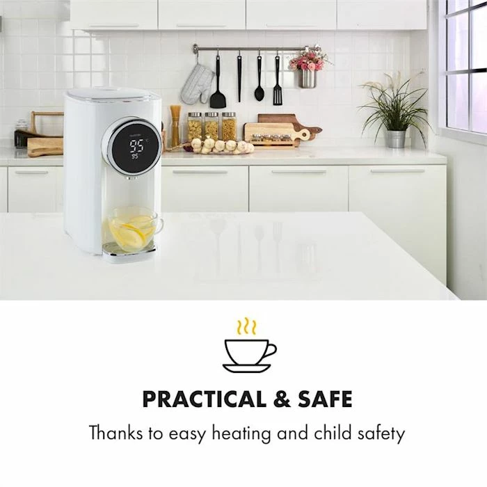 Klarstein Bouilloires Hot Spring Plus Distributeur D'eau Chaude 4 Klarstein Bouilloires Hot Spring Plus Distributeur D'eau Chaude – Image 2