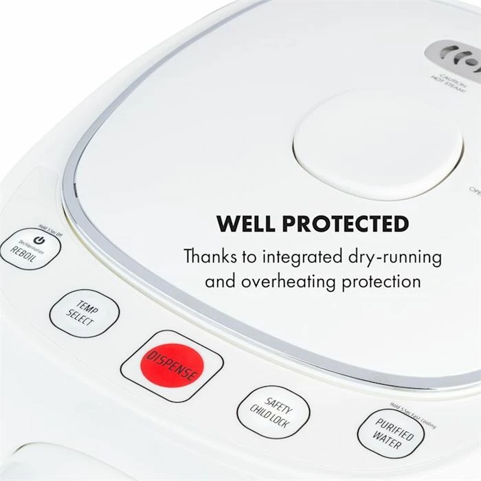 Klarstein Bouilloires Hot Spring Plus Distributeur D'eau Chaude 5 Klarstein Bouilloires Hot Spring Plus Distributeur D'eau Chaude – Image 3