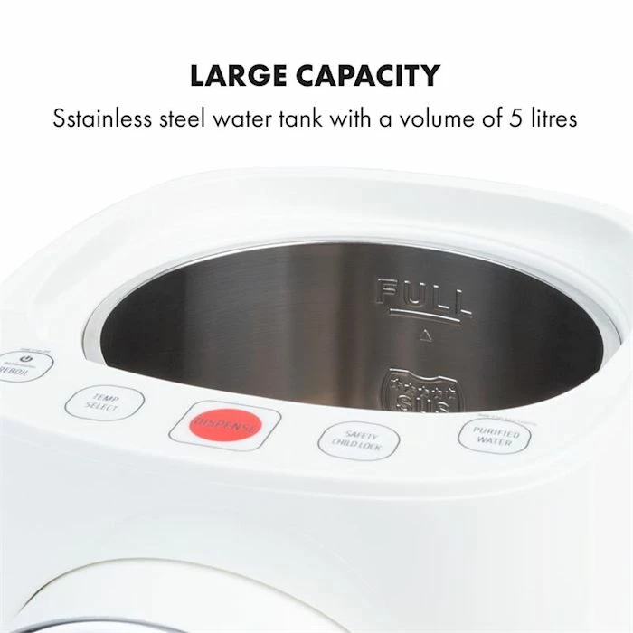 Klarstein Bouilloires Hot Spring Plus Distributeur D'eau Chaude 7 Klarstein Bouilloires Hot Spring Plus Distributeur D'eau Chaude – Image 5