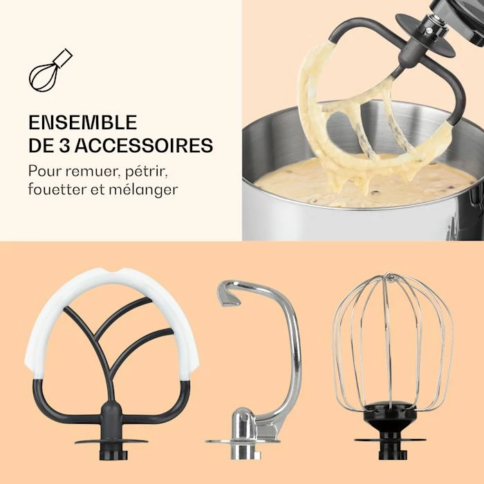 Klarstein Robots De Cuisine Bella Pico 2G Robot Ménager 7 Klarstein Robots De Cuisine Bella Pico 2G Robot Ménager – Image 5