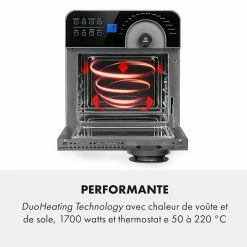 Klarstein Friteuses AeroVital Cube Chef Friteuse à Air 10 Klarstein Friteuses AeroVital Cube Chef Friteuse à Air -Appareils de cuisine Soldes Magasin 10034217 fr 0003 logo