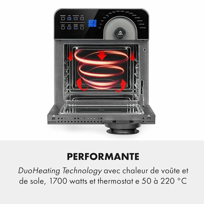 Klarstein Friteuses AeroVital Cube Chef Friteuse à Air 5 Klarstein Friteuses AeroVital Cube Chef Friteuse à Air – Image 3