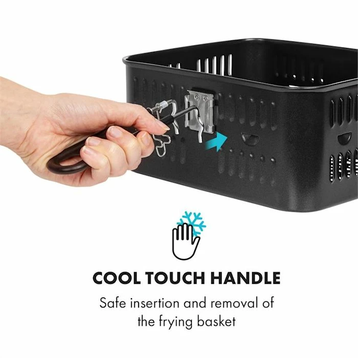 Klarstein Friteuses AeroVital Cube Chef Panier à Friture 7 Klarstein Friteuses AeroVital Cube Chef Panier à Friture – Image 5