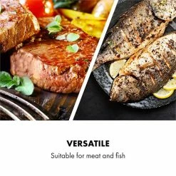 Klarstein Friteuses AeroVital Cube Chef Cage à Steak -Appareils de cuisine Soldes Magasin 10034408 yy 0003 logo Klarstein AeroVital Cube Chef Steak Kaefig