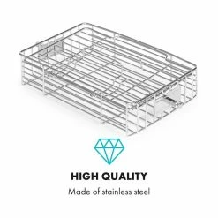 Klarstein Friteuses AeroVital Cube Chef Cage à Steak -Appareils de cuisine Soldes Magasin 10034408 yy 0004 logo Klarstein AeroVital Cube Chef Steak Kaefig