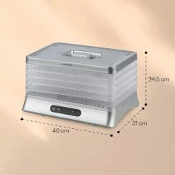 Klarstein Déshydrateurs Déshydrateur Alimentaire Silver Jerky -Appareils de cuisine Soldes Magasin 10034429 yy 0005 logo