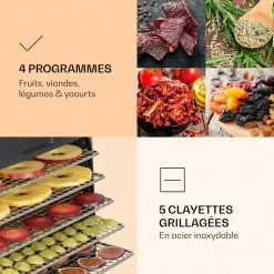 Klarstein Déshydrateurs Déshydrateur Alimentaire Florida Jerky -Appareils de cuisine Soldes Magasin 10034430 fr 0004 logo